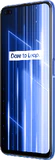 realme X50 blauw voorkant rechterzijkant