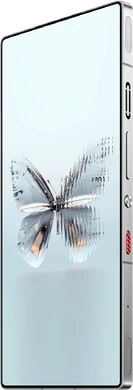 Redmagic 10 Pro moonlight wit voorkant rechterzijkant