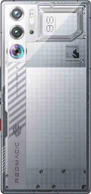 Redmagic 9S Pro snowfall grå gjennomsiktig bakside