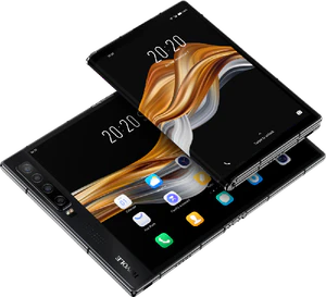 Royole FlexPai 2 zwart overzicht