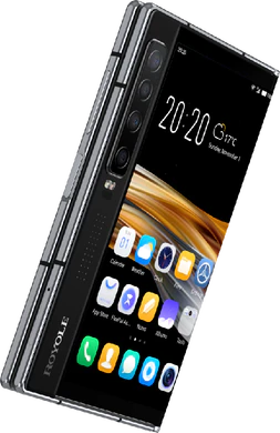 Royole FlexPai 2 grijs gesloten schuin