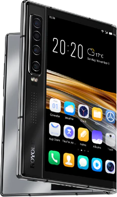 Royole FlexPai 2 grijs voorkant gesloten