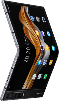 Royole FlexPai 2 grijs binnenkant geopend