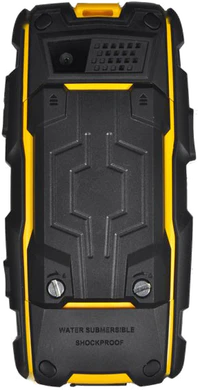 RugGear RG300 noir jaune retour