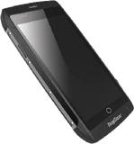 RugGear RG730 zwart voorkant linkerzijkant schuin