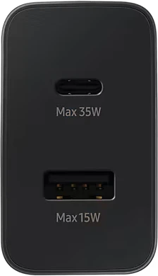 Samsung 35W Power Adapter Duo schwarz Oberseite