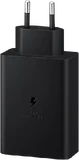 Samsung 65W Power Adapter Trio zwart schuin