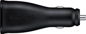 Samsung adaptive fast charging dual port vehicle charger zwart zijkant