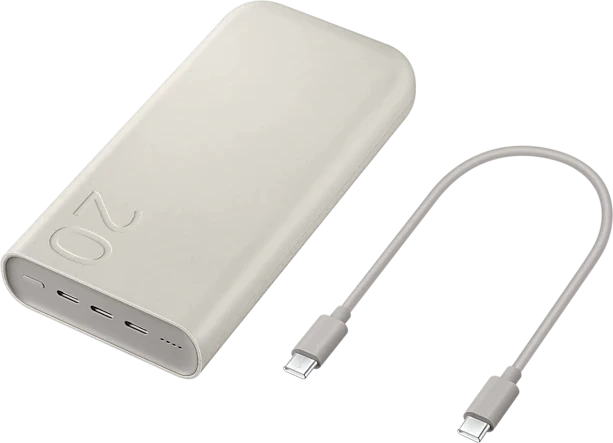 Samsung battery pack 20000mah geel overzicht