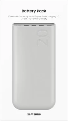 Samsung battery pack 20000mah gelb verkaufsbox