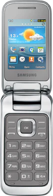 Samsung C3590 Öppnad silver