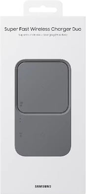 Samsung fast wireless charger duo grijs verkoopdoos