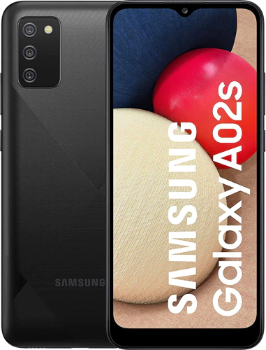 Samsung Galaxy A02s schwarz Übersicht