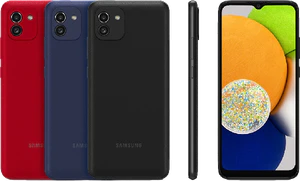 Samsung Galaxy A03 colors overview