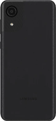Samsung Galaxy A03 Core zwart achterkant