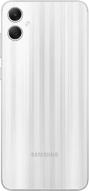 Samsung Galaxy A05 vit tillbaka