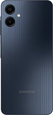 Samsung Galaxy A06 zwart achterkant