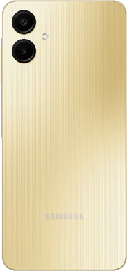 Samsung Galaxy A06 goud achterkant