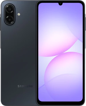 Samsung Galaxy A07 5G zwart overzicht