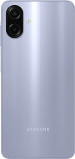 Samsung Galaxy A07 zilver achterkant