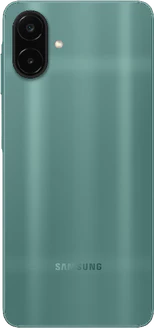 Samsung Galaxy A08 groen achterkant