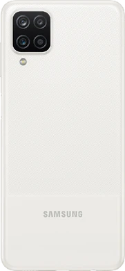 Samsung Galaxy A12 wit achterkant
