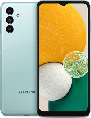 Samsung Galaxy A13 5G verde panoramica