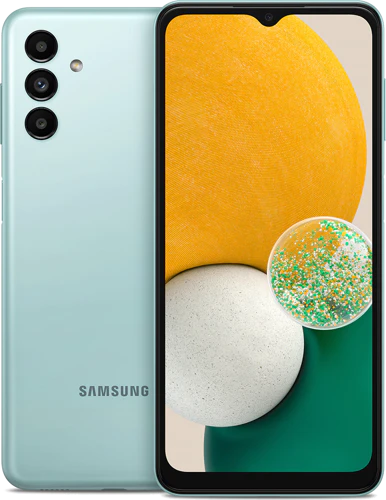Samsung Galaxy A13 5G groen overzicht