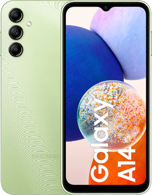 Samsung Galaxy A14 4g green overview