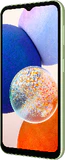 Samsung Galaxy A14 5G grön front höger sida