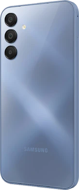 Samsung Galaxy A15 4G light blue back left side