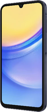 Samsung Galaxy A15 5G black blue front right side