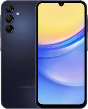 Samsung Galaxy A15 5G black blue overview