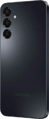 Samsung Galaxy A16 4G zwart achterkant linkerzijkant