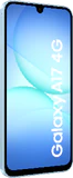 Samsung Galaxy A17 4G blue front left side