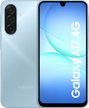 Samsung Galaxy A17 4G blue overview
