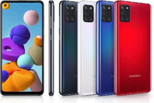 Samsung Galaxy A21s color overzicht