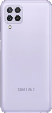 Samsung Galaxy A22 4G paars achterkant