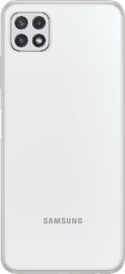 Samsung Galaxy A22 5G wit achterkant