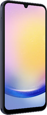 Samsung Galaxy A25 5g black front left side