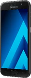 Samsung Galaxy a3 2017 negro tapa delantera lado derecho