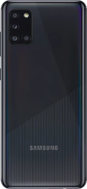 Samsung Galaxy A31 zwart achterkant