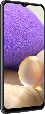 Samsung Galaxy A32 5G black front left side