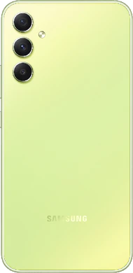 Samsung Galaxy A34 5G groen achterkant