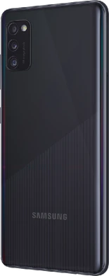 Samsung Galaxy A41 black back left side