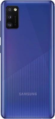 Samsung Galaxy A41 blue back