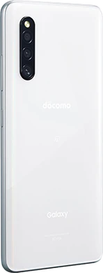 Samsung Galaxy A41 white back right side