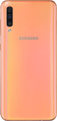 Samsung Galaxy A50 pink achterkant