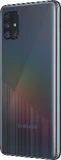 Samsung Galaxy a51 black back left side