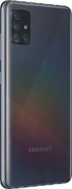 Samsung Galaxy a51 black back right side
